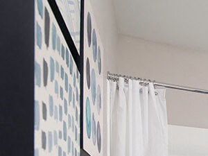 Model bathroom